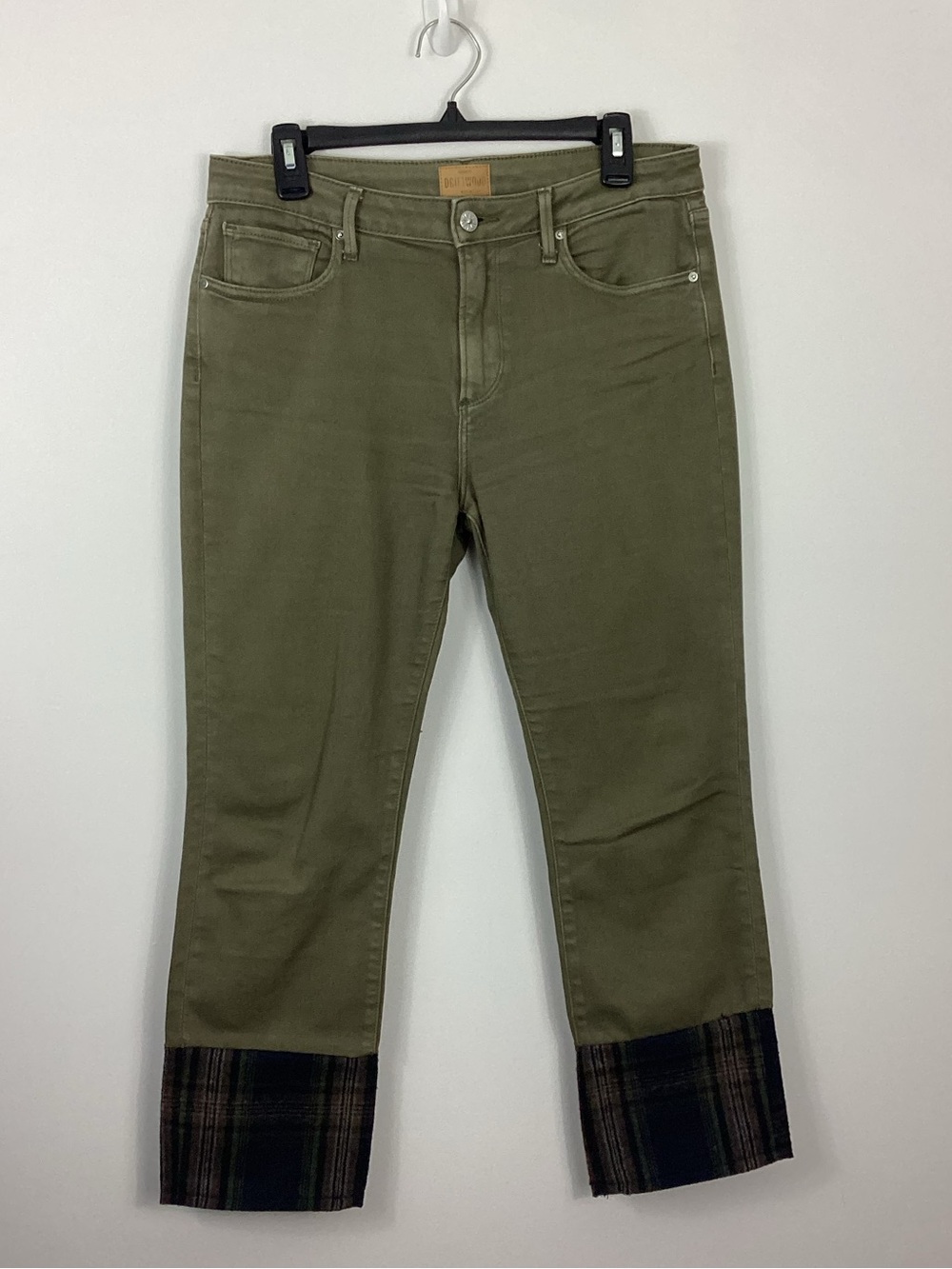 Driftwood Colette Flannel Ankle Jeans Size 29